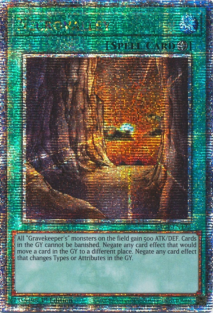 Yu-Gi-Oh! - Necrovalley (LCYW-EN194) - Colección legendaria 3: El mundo de Yugi - Primera Yu-Gi-Oh! - Necrovalley (LCYW-EN194) - Colección legendaria 3: El mundo de Yugi - Primera