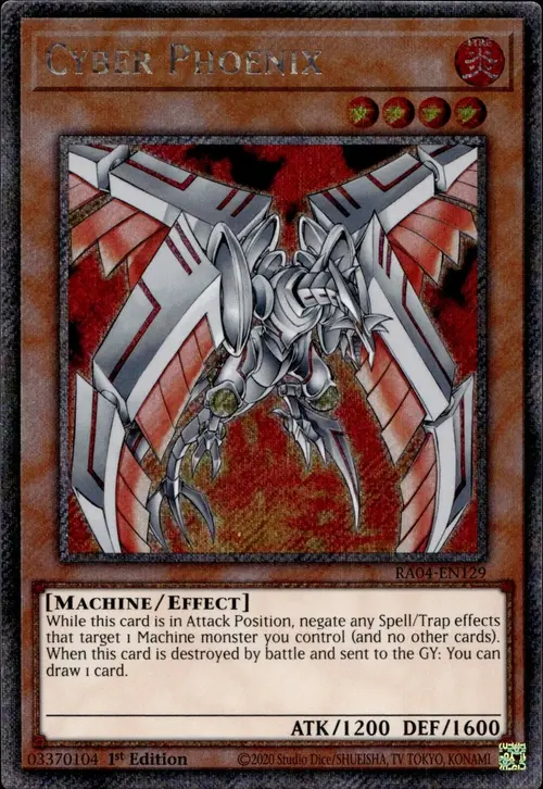 Cyber Phoenix Card Front