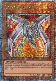 Cyber Phoenix · Quarter Century Secret Rare 129qsec