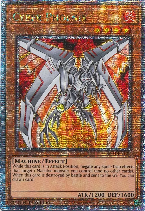 Cyber Phoenix Card Front