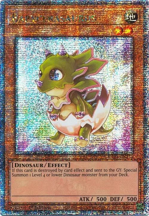Babycerasaurus Card Front