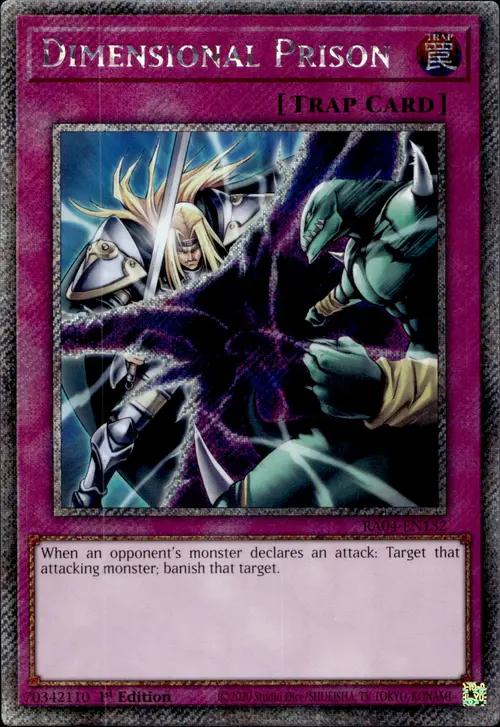 Dimensional Prison Card Front