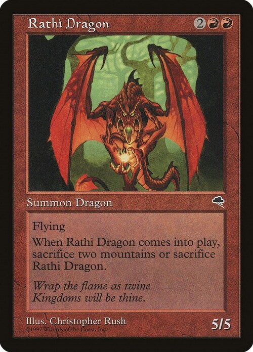 Rathi Dragon Card Front