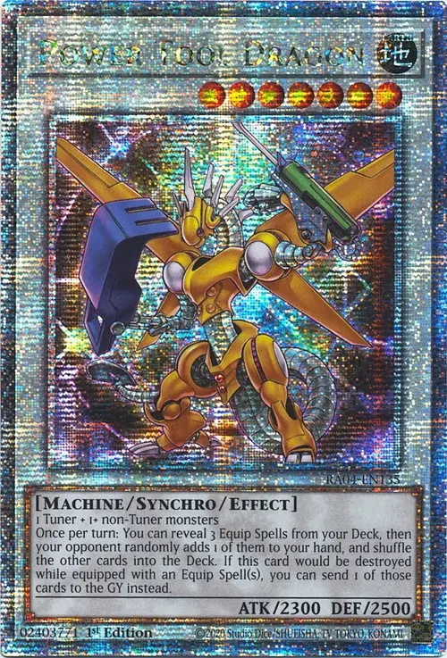 Power Tool Dragon Card Front