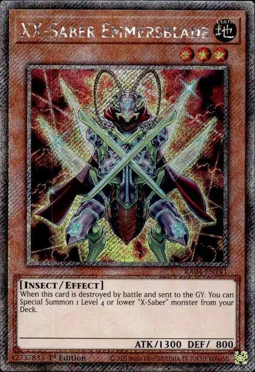 XX-Saber Emmersblade Card Front