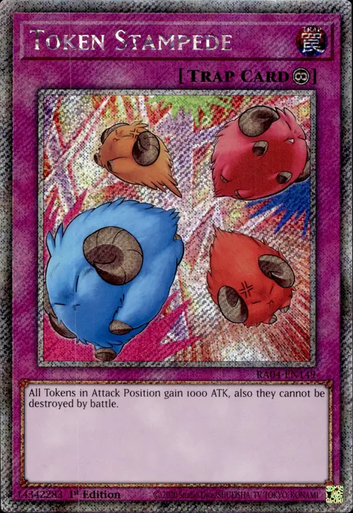 Token Stampede Card Front