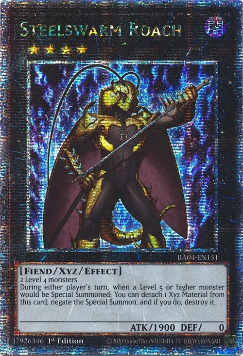 Steelswarm Roach Card Front