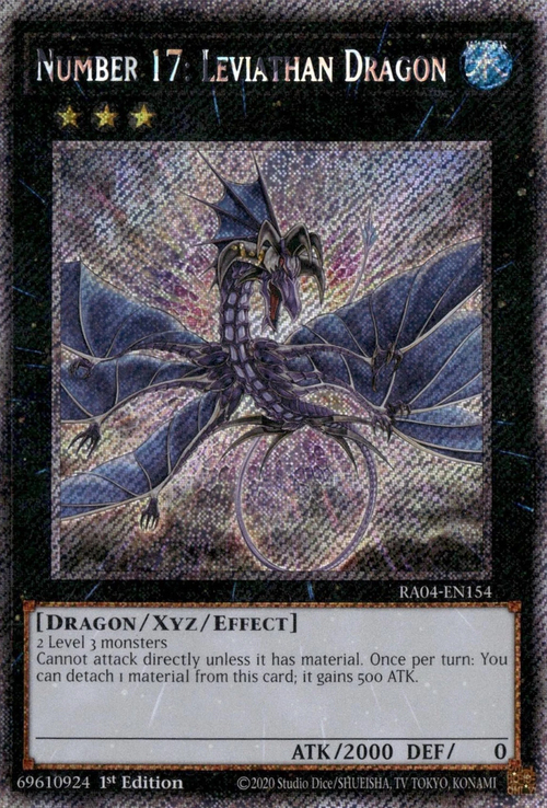 Number 17: Leviathan Dragon Card Front