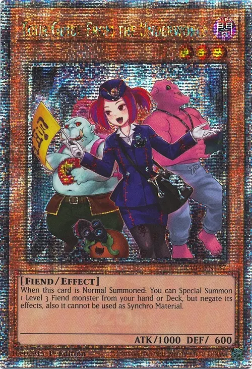 Tour Guide From the Underworld Card Front