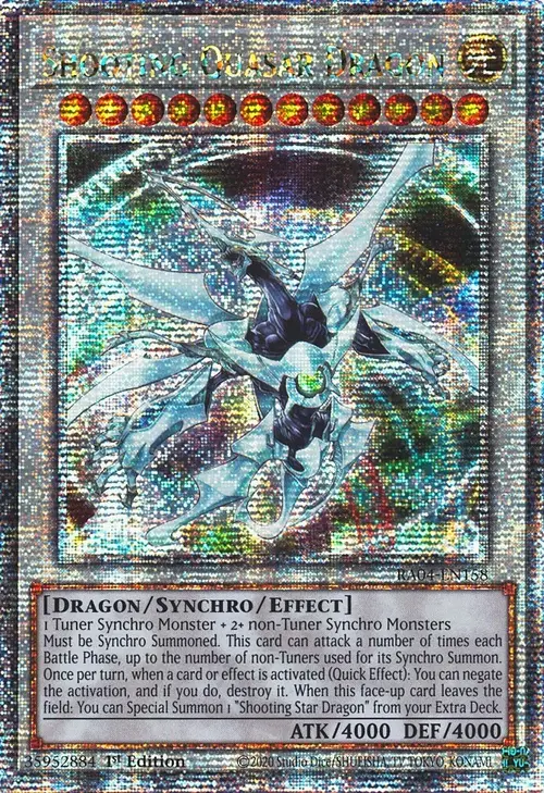 Shooting Quasar Dragon Card Front