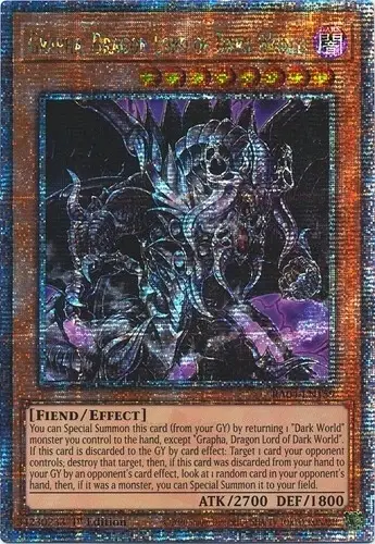 Grapha, Dragon Lord of Dark World Card Front