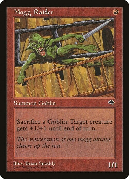 Mogg Raider Card Front
