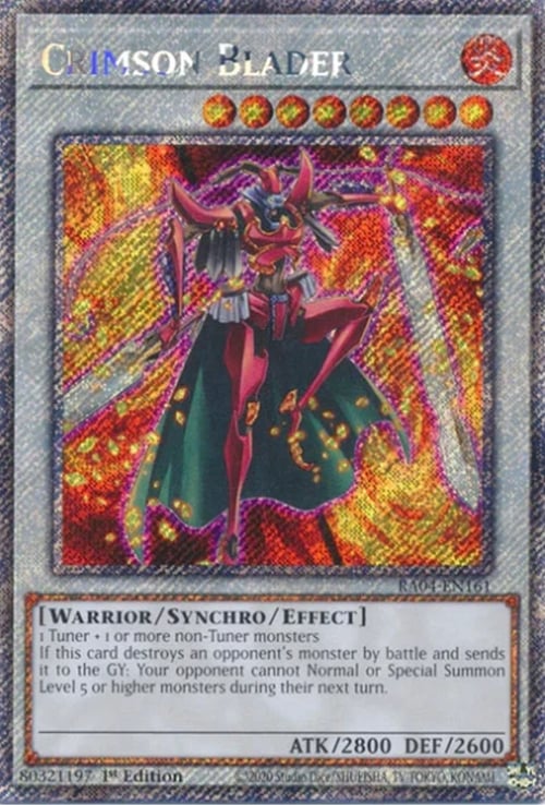 Crimson Blader Card Front
