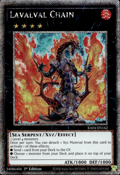 Lavalval Chain Card Front