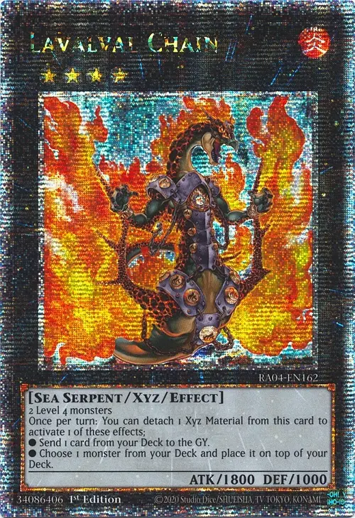 Lavalval Chain Card Front