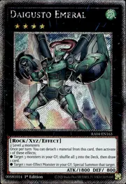 Daigusto Emeral · Platinum Secret Rare 163psec