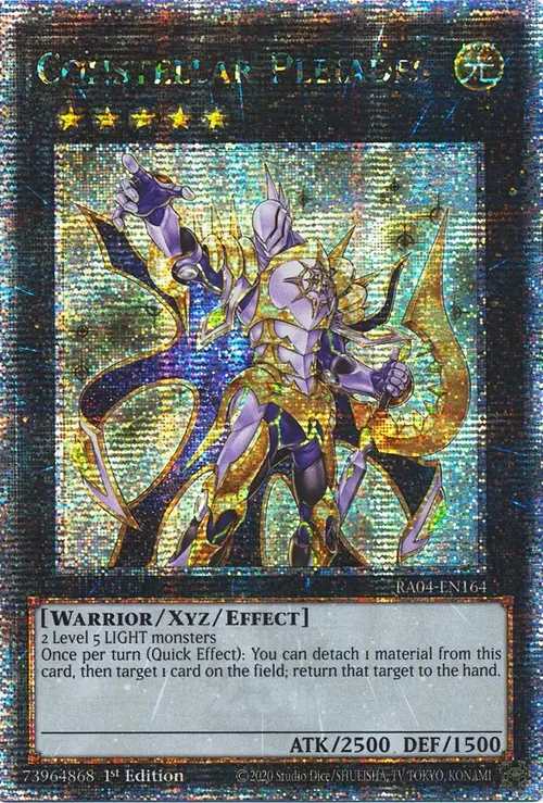 Constellar Pleiades Card Front