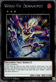 Wind-Up Zenmaines · Platinum Secret Rare 168psec