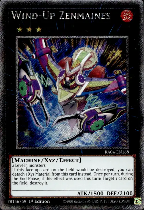 Wind-Up Zenmaines Card Front