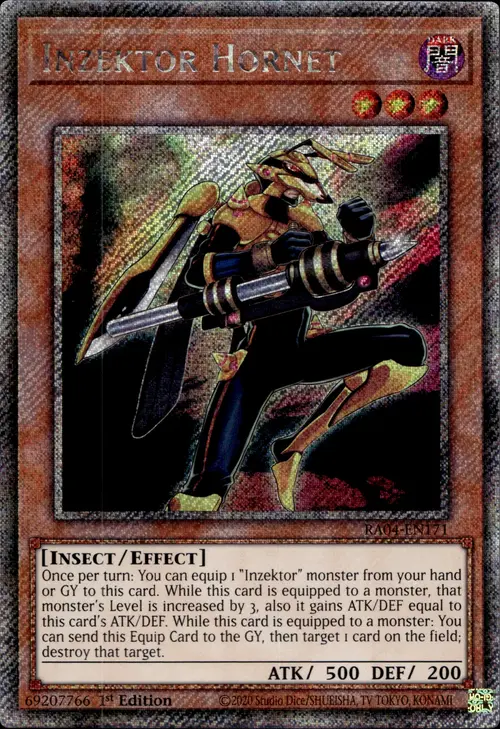 Inzektor Hornet Card Front