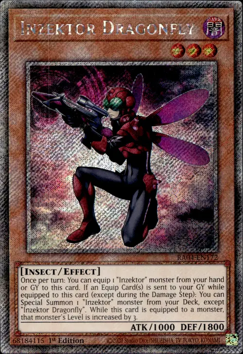 Inzektor Dragonfly Card Front