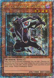 Ninja Grandmaster Hanzo · Quarter Century Secret Rare 173qsec