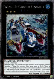 Wind-Up Carrier Zenmaity · Platinum Secret Rare 175psec