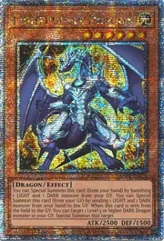 Lightpulsar Dragon · Quarter Century Secret Rare 176qsec