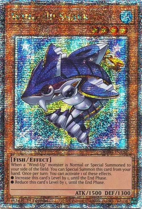 Wind-Up Shark Card Front