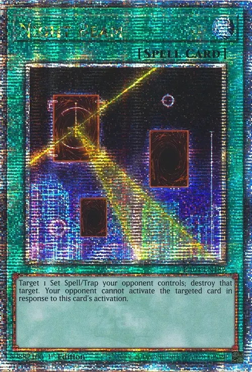 Night Beam Card Front