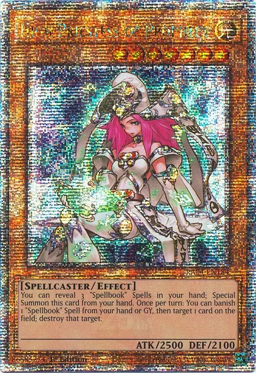 High Priestess of Prophecy Card Front