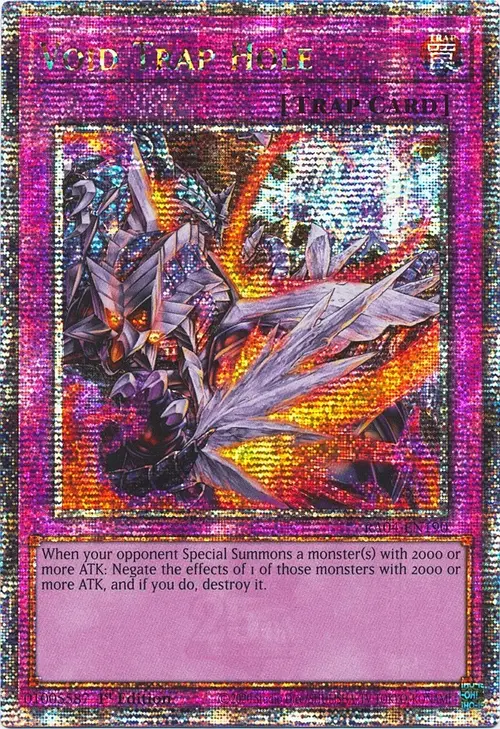Void Trap Hole Card Front