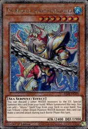 Mermail Abyssmegalo · Platinum Secret Rare 191psec