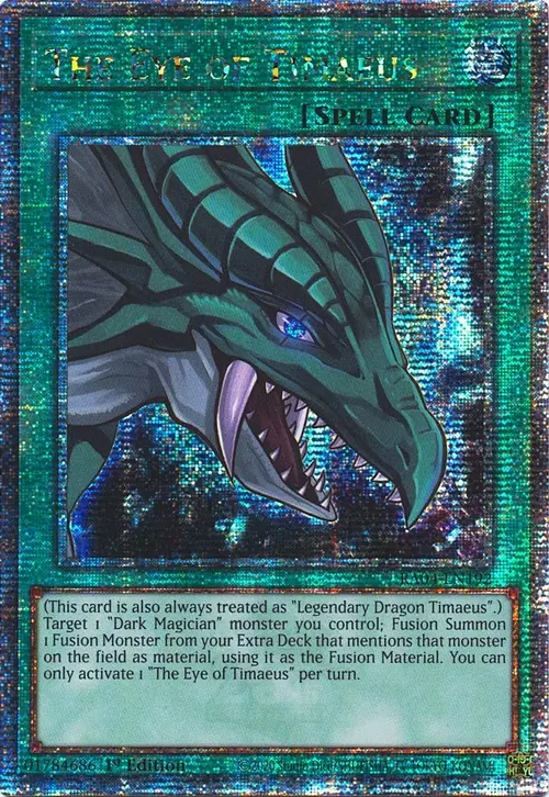 The Eye of Timaeus Card Front