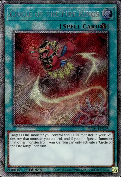 Cerchio dei Re del Fuoco Card Front