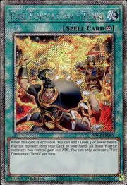 Fire Formation - Tenki · Platinum Secret Rare 201psec