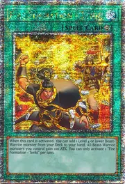 Fire Formation - Tenki · Quarter Century Secret Rare 201qsec