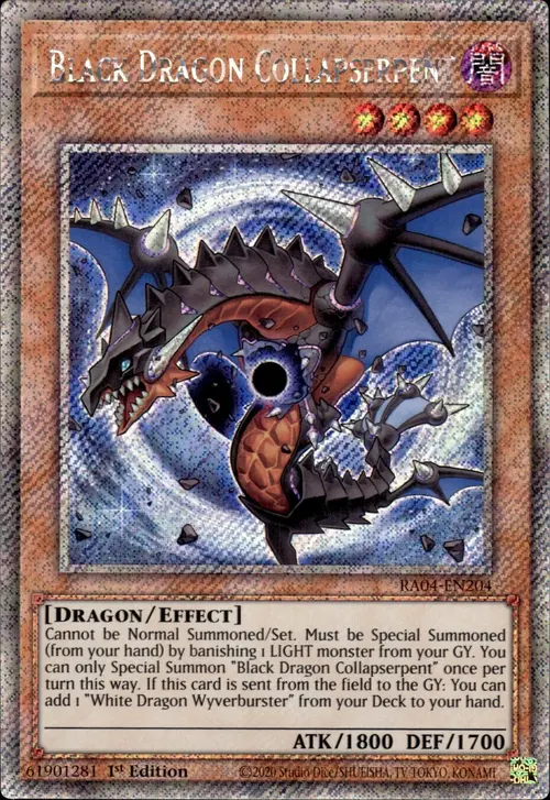 Black Dragon Collapserpent Card Front
