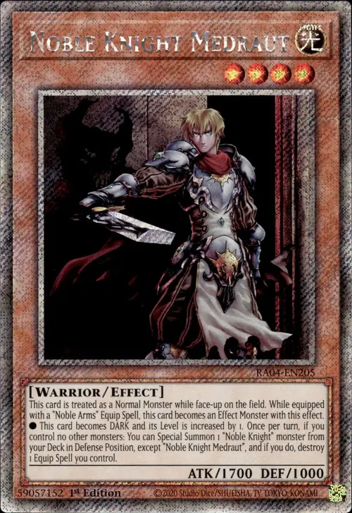 Noble Knight Medraut Card Front