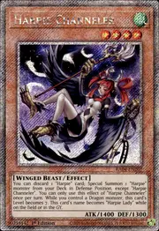 Harpie Channeler · Platinum Secret Rare 207psec