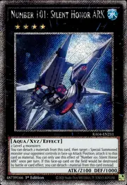 Number 101: Silent Honor ARK · Platinum Secret Rare 211psec