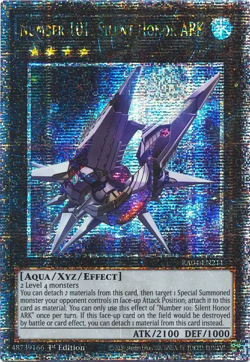 Number 101: Silent Honor ARK Card Front