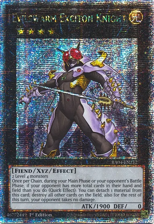 Evilswarm Exciton Knight Card Front