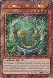 Chronomaly Nebra Disk · Platinum Secret Rare 213psec