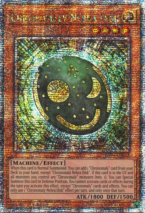 Disco de Nebra Cronómalo Frente