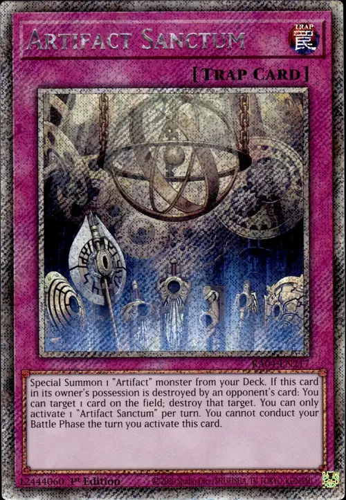 Artifact Sanctum Card Front
