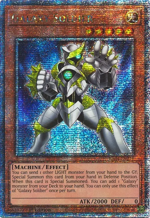 Galaxy Soldier Card Front