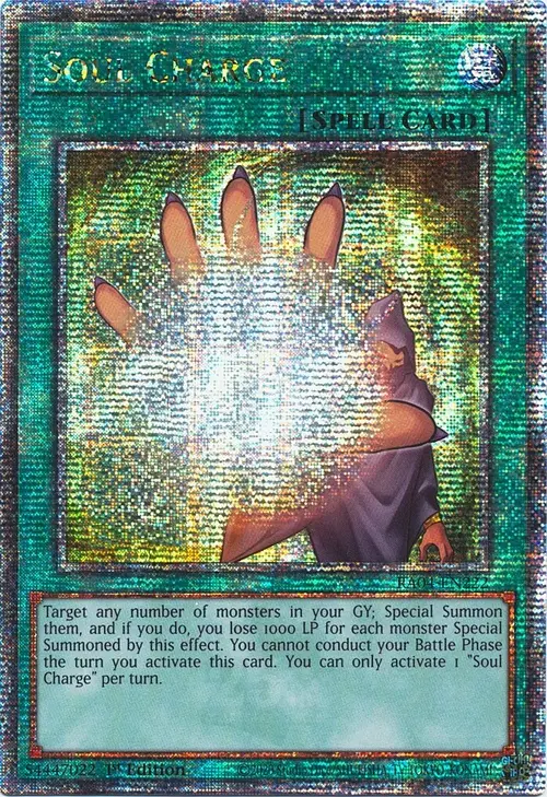 Soul Charge Card Front