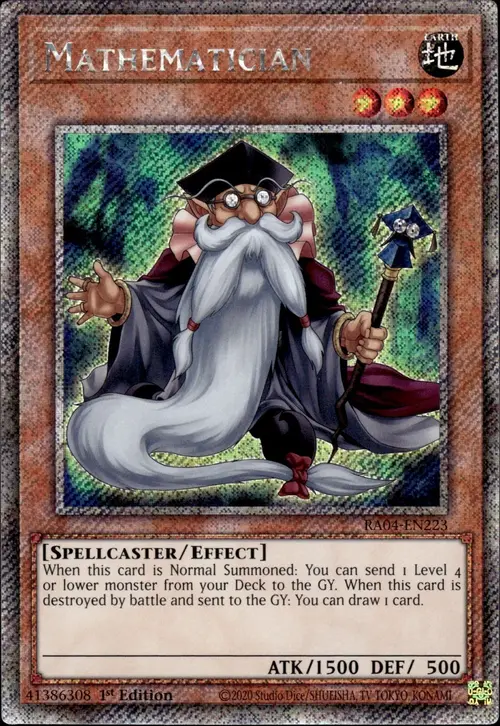 Mathematician Card Front