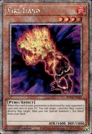 Fire Hand · Platinum Secret Rare 224psec